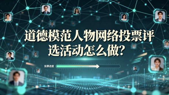 道德模范人物网络投票评选活动怎么做? 道德模范投票评选怎么做?全流程实操教程,教你快速搭建正能量评选活动!#微信投票