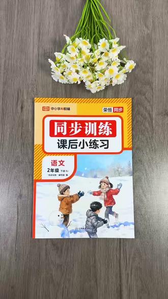 二年级同步训练,轻松搞定课后作业! 二年级下册语文数学同步训练,课本同步练习册!课后小练习 人教版,基础知识巩固 提优特训 一课一练!#小学语文 #人教版 #二年级 #二年级下册
