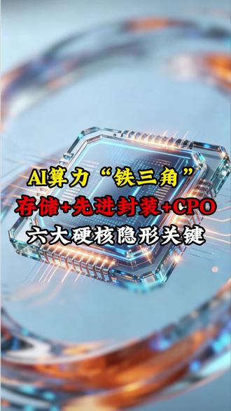 存储+先进封装+CPO #CPO #先进封装 #存储 #股票 #股市