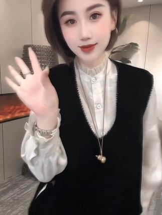 #洋气小衫#显瘦遮肉#衬衫#气质穿搭#早秋就要这样穿
