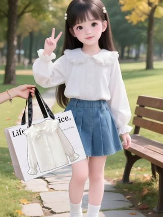 #说好的随便穿穿去看秀 #女童衬衫 #高品质童装 #甜美穿搭 #女童穿搭 @DOU+上热门 @抖加🔥上热门🔥dou+🔥热点宝