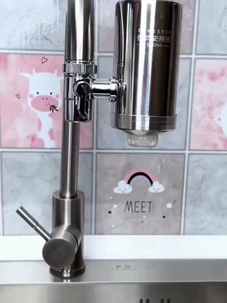 这个德克史帝夫净水器真的太好了,它能有效去除自来水中的杂质,让水质更纯净,用起来非常方便,只需要安装在水龙头上就可以了。而且它的滤芯是可以反复使用的,可以节省很多钱。如果你也想喝到干净的水,那就赶快购买吧!点击下方链接就能购买了!#好物推荐🔥 #好物推荐分享