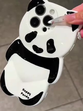 熊猫壳壳也太可爱了吧!好朋友我们一起用~#手机壳 #个性手机壳推荐 #.#创意手机壳