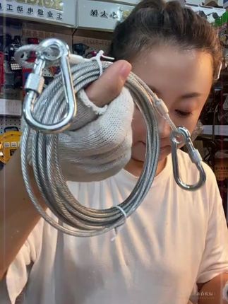 #晾衣绳 #钢丝绳 #拴狗绳 x