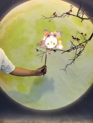 制作非常简单的中秋手工灯笼,没有小朋友会不喜欢 #中秋节手工灯笼 #亲子手工 #儿童创意手工 #中秋节灯笼