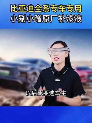 比亚迪原厂车漆调配的补漆笔来了,简单好用,花小钱解决大问题#比亚迪 #宋plusdmi #补漆笔 #补漆笔修复划痕