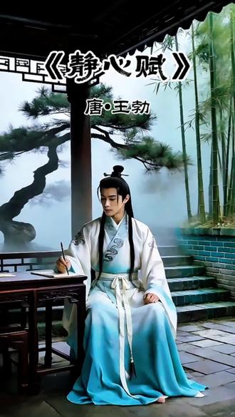 文浅意深,字字皆是人生修行。#静心赋 #王勃