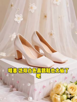好鞋推荐通勤手工鞋女日常法式单鞋仙女风配裙子软皮不累脚高跟鞋#怀孕情绪 #孩子每年长高多少算正常 #小孩无疼痛感是怎么回事 #怎么做胎心监护能通过