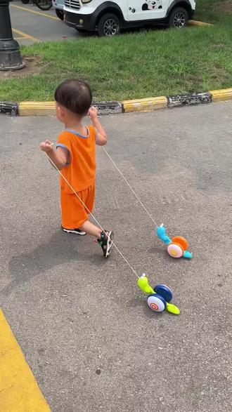 【正版】牵绳蜗牛发光宝宝玩具男女孩1-3岁拖拉学步儿童益智玩具#宝宝玩具 #益智玩具 #发光玩具 #儿童学步 #蜗牛玩具