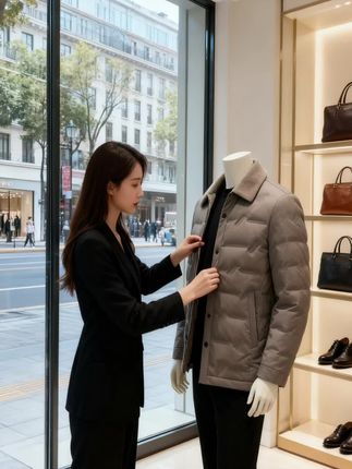 罗蒙这件翻领羽绒服,把「冬日商务高级感」焊死了 救命!试完这件羽绒服直接想锁死衣柜🔒 ✅ 藏青色+翻领设计:日常穿商务又温暖,通勤、商务会谈、冬季聚会都适配,一件拿捏“精英暖男风”,腔调直接拉满~ ✅ 蓬松羽绒填充:像被云朵裹住般保暖☁️ 冬日穿防风又锁温,内搭高领衫,随便一搭就是“都市型男”既视感☕️ ✅ 细节藏心机:利落纽扣+立体绗缝,简约中透着品牌质感,配西裤、休闲裤都出彩,谁穿谁是“行走的温暖焦点”,回头率爆棚🔥 不管是上班赶进度、和客户谈合作,还是寒冬和朋友小聚…穿它出门,温暖值+高级感直接拉满!试完就想锁进衣柜🔒 冬天想穿得“保暖又有品”,选它准没错~ #冬季穿搭 #罗蒙羽绒服 #商务休闲 #暖男外套 #抗寒男装