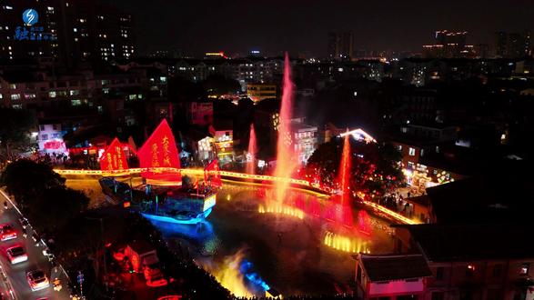 明晚正式亮灯!璀璨萝苜田,震撼来袭!#春节