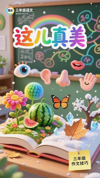 三年级习作,这儿真美