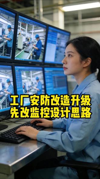 工厂安防改造升级先改监控设计思路 工厂安防改造升级先改监控设计思路#企圣安防 #弱电工程 #安防监控 #上海弱电工程服务商 #上海智能化弱电工程