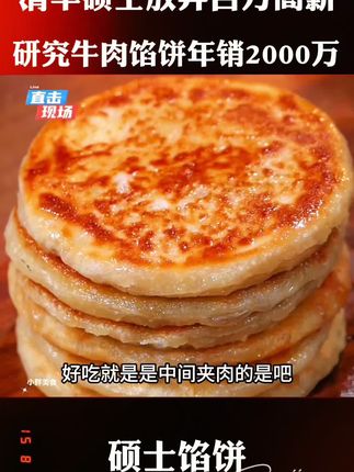 大厂高管放弃高薪工作选择创业,研发馅饼销量惊人!#感人故事 #情感节目 #牛肉馅饼#万万没想到 #内容太过真实