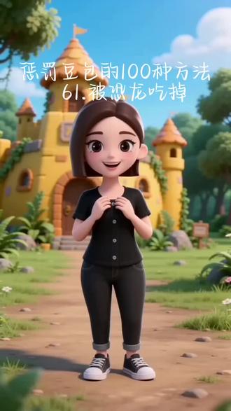 #惩罚豆包的100种方法
61.被恐龙吃掉