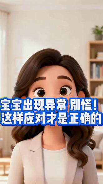 #育儿 宝宝出现异常别慌,这样应对才是最优解!!#亲子 #亲子教育 #家庭 #家庭教育
