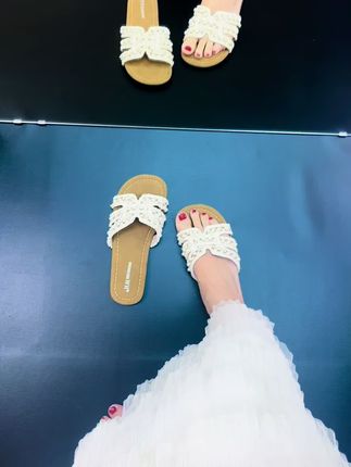 #女鞋#小香风拖鞋##时尚穿搭 #久穿不累脚 #软底软面穿上超舒服