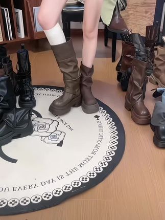 #女鞋推荐 #尖头高跟鞋 #裤管靴 #小个子穿搭 #ootd穿搭