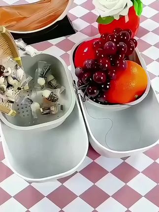 我真的是太会买了吧,难怪朋友每次来家里都要想给我顺走。#生活好帮手 #超实用 #家用好物 #双层沥水篮#瓜子收纳盒