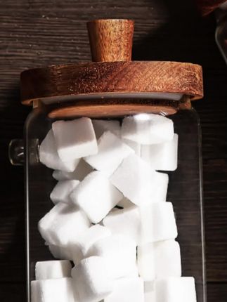 维艾咖啡豆密封罐糖罐家用白砂糖防潮玻璃瓶密封瓶带勺茶叶储存罐#密封罐 #玻璃罐子 #茶叶密封储存罐 #储存罐 #茶叶罐