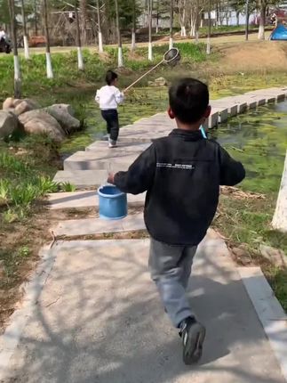 可伸缩捞鱼网便携耐用捞小鱼小虾捕蝴蝶昆虫