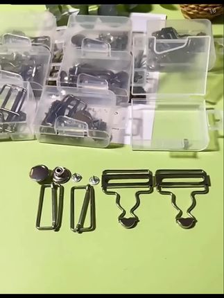 #好物推荐🔥 背带裤扣环挂钩扣子牛仔背带调节扣纽扣配件吊带裙牛仔裤锁扣钮扣#牛仔裤 #实用工具