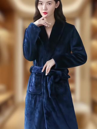 #强烈推荐 #高级感穿搭 #男女款睡袍