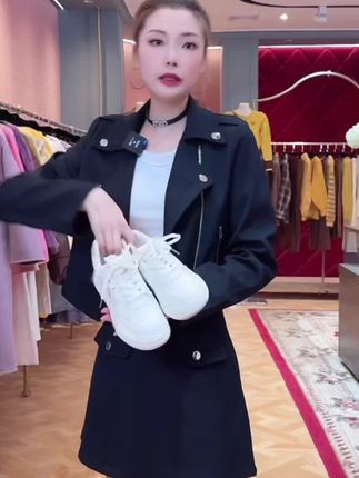 #上热门 啄木鸟品牌小白鞋女2025秋季新款百搭时尚韩版休闲运动鞋女23766#今日穿搭 #穿出高级感 #只做高品质 #高级感穿搭