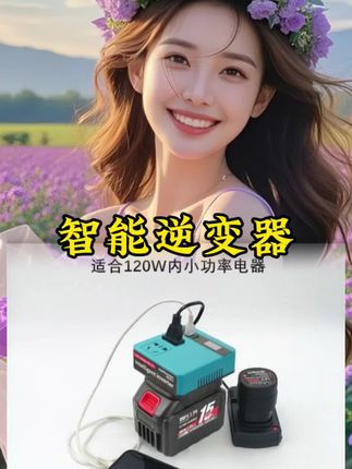 #逆变器 #智能逆变器 #逆变器12v转220v #逆变器充电宝