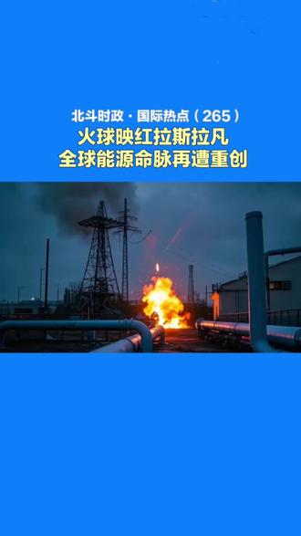 第265集‖火球映红卡塔尔拉斯拉凡,全球能源命脉再遭重创。#全球热点评论#国际时事追踪#硬核解析#洞悉世界风云#北斗看世界