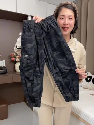 #高品质童装 #潮童穿搭 #工装裤 #男童裤子 #休闲裤