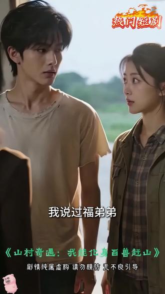 z山村奇遇:我能化身百兽赶山 外出务工的青年杨过福选择返乡扎根山林,机缘救下雕神,拥有透视山林、幻化百兽的能力,依靠合法采集山野珍品勤劳致富,完成人生逆袭。他心怀温热善意,悉心照料寡居嫂子,带着家境困难的发小叶玉翠一同进山增收,按劳给予丰厚报酬;偶遇野生保护动物主动施救,无偿移交专业单位,坚守生态保护底线。他诚信经营,和各地客商公道合作,收获稳定收入。致富后不忘亲友,购置新居带家人一同安居,时刻心怀感恩。#热门短剧 #ai漫剧 #短剧推荐 #ai短剧