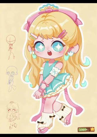 保姆级QQ人绘画教程✨甜妹Q版秒上手!
谁能拒绝会跳芭蕾的Q版甜妹啊!今天手把手教你画这种软fufu的QQ人👇
🎨 绘画步骤(超简单!)
1. 打型:先画“火柴人”骨架
像图里左边那样,用圆圈定头部+简单线条勾出身体动态(芭蕾踮脚姿势记得把重心放在脚尖~)
2. 草稿:圆滚滚才可爱!
头部画成大圆球,身体比例头:身≈1:1,四肢缩短变Q弹(参考中间的线稿)
3. 细化:加亿点细节变甜妹
◦ 眼睛画成星星款(放大2倍+亮闪闪高光)
◦ 头发加卷发弧度+蝴蝶结发饰
◦ 服装选芭蕾裙+蕾丝边,配色软蓝+粉超温柔
💡 新手小技巧
• 线条不用太直!带点弧度更有“软萌感”
• 腮红打在眼角下方,圆脸蛋直接嫩到掐出水~
这种QQ人用来当头像/贴纸都超合适!#充能计划画画 #q版 #画画过程 #二次元 #每天一画 @抖音小助手 @抖音创作小助手