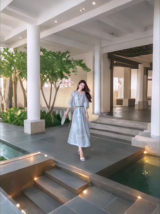 #出游穿搭 #时髦穿搭 #气质仙女裙穿搭 #气质连衣裙 #度假穿搭