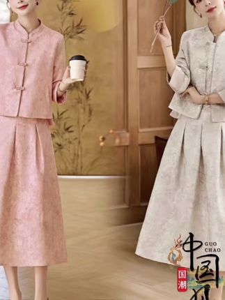 #优雅高档大气女装 新中式时尚洋气