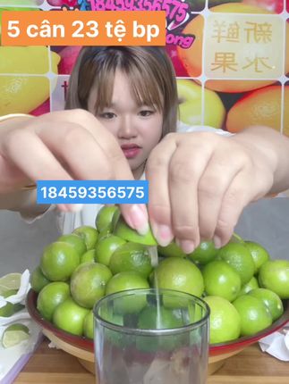 Chanh vỏ mỏng không hạt nhiều nước 5 cân tq 23 te bp bao hư hỏng