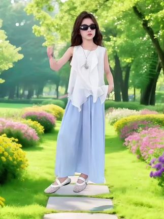 #夏季穿搭 #初夏的味道 #今日分享 #套装穿搭 #女童穿搭