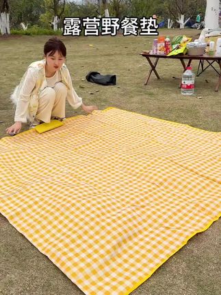 公园晒太阳露营必备,质量特别好#野餐垫 #户外地垫 #户外露营 #野餐必备 #一起去野餐吧