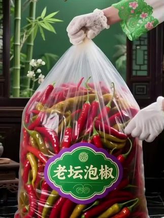 正宗泡酸辣椒 #老坛泡椒#辣椒#酸辣椒#酸辣开胃#下饭神器