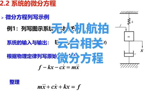 无人机航拍云台微分方程如何建立#冷知识科普 #无人机 #控制工程 #无人机航拍