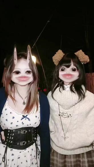 姐姐平时都化这么浓的妆嘛🥺@小矽矽矽矽 #2018超绝手势舞 #手势舞