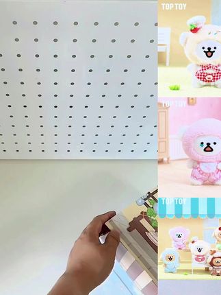 TOP TOY线条小狗缤纷日常系列搪胶毛绒盲盒挂件背包挂饰女生礼物