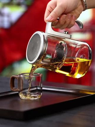茶方圆合金把手飘逸杯#茶具好物推荐 #茶生活 #泡茶神器 #茶水分离杯 #每日分享