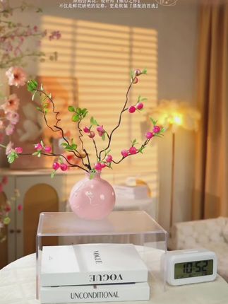 理想的生活需要一点热爱和心动 #仿真花 #家居摆件推荐 #原创设计花艺 #好看的花花一定要分享给喜欢的人 #家居好物