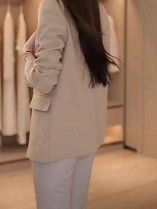 星空微闪轻奢小西装外套女休闲时尚百搭显瘦小个子网红西服女3832