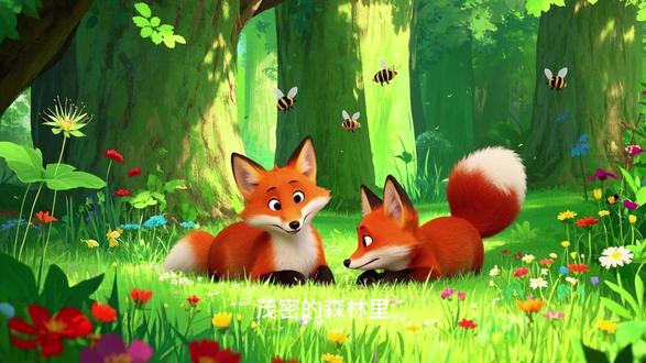 护理和小蜜蜂 故事通过小狐狸从懒惰到勤劳的转变,以生动的情节传递 “一分耕耘,一分收获” 的核心寓意,简洁凝练的描写既保留了寓言的趣味性,又借角色互动点明了劳动的价值,适合读者领悟脚踏实地、未雨绸缪的人生哲理。#启蒙早教 #治愈系