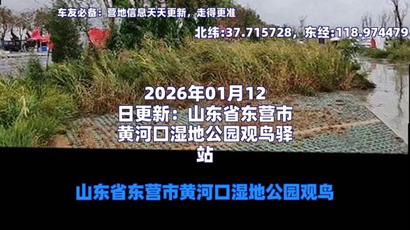山东省东营市黄河口湿地公园观鸟驿站有水,环境好可以停房车,床 山东省东营市黄河口湿地公园观鸟驿站有水,环境好可以停房车,床车,极自驾卫生间有插座先询问,免费停车,卫生好路边有卖菜的,有干净卫生间,可水桶接水可搭帐篷可以停20台车,。_9462