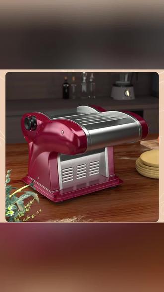 4刀 家用小型压面机面条机饺皮馄饨 多功能电动 全自动面条一 #面机 #好物推荐#好物分享#上热搜#热门