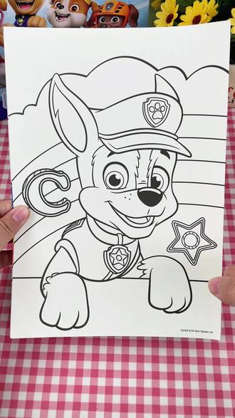 小小大画家上线!20张画本+20支马克笔让孩子爱上画画 #儿童礼物 #儿童马克笔 #汪汪队马克笔 #儿童涂色玩具 #儿童画笔套装