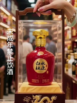 中秋送礼佳品~白水杜康#高端大气 #品酒品人生 #纯粮酿造 #中秋节送礼 #白水杜康